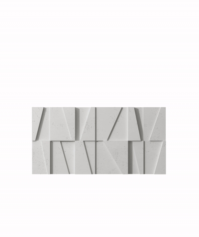 VT - PB09 (S51 dark gray - mouse) MOSAIC - 3D architectural concrete decor panel