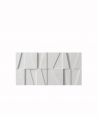 VT - PB09 (S95 light gray - dove) MOSAIC - 3D architectural concrete decor panel