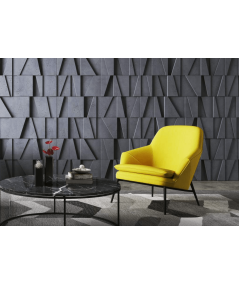 VT - PB09 (S96 dark gray) MOSAIC - 3D architectural concrete decor panel