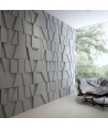 VT - PB09 (B15 czarny) MOZAIKA - panel dekor 3D beton architektoniczny