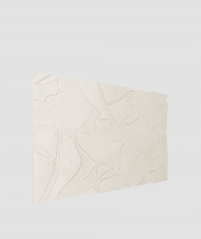 VT - PB34 (B0 white) BOTANICAL - 3D architectural concrete decor panel