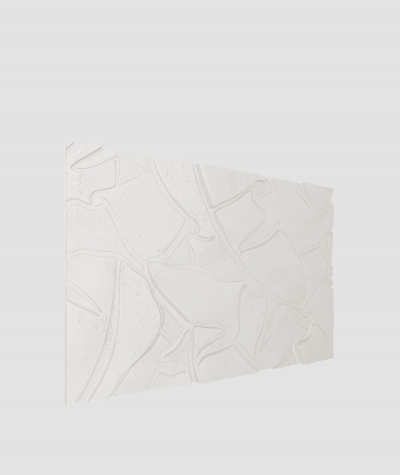 VT - PB34 (BS śnieżno biały ) BOTANICAL - Panel dekor 3D beton architektoniczny