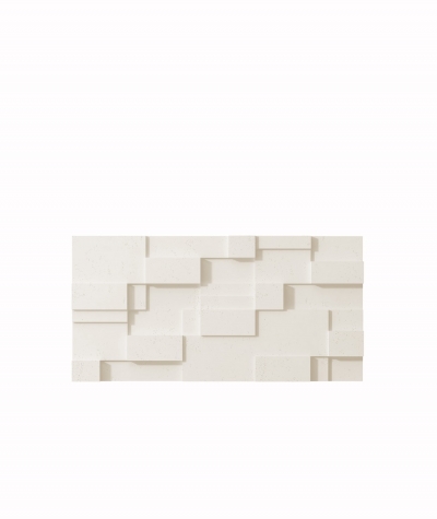 VT - PB11 (B0 white) CUB - 3D architectural concrete decor panel