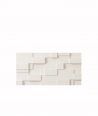 VT - PB11 (B0 biały) CUB - panel dekor 3D beton architektoniczny