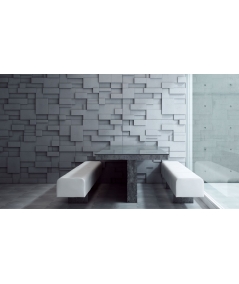 VT - PB11 (KS ivory) CUB - 3D architectural concrete decor panel