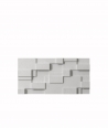 VT - PB11 (S51 dark gray - mouse) CUB - 3D architectural concrete decor panel