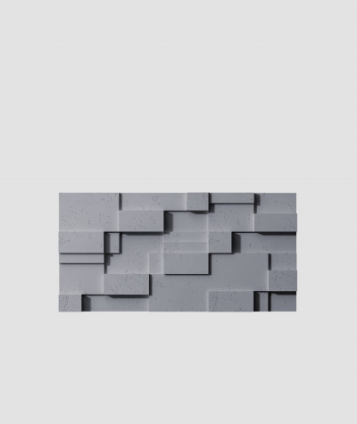 VT - PB11 (B8 antracyt) CUB - panel dekor 3D beton architektoniczny