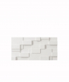 VT - PB11 (BS śnieżno biały) CUB - panel dekor 3D beton architektoniczny