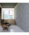 VT - PB12 (S96 dark gray) IKON - 3D architectural concrete decor panel