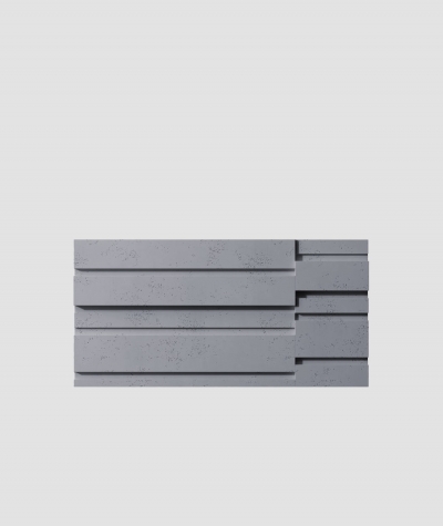 VT - PB13 (B8 anthracite) KOD - 3D architectural concrete decor panel