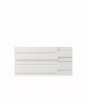 VT - PB13 (BS śnieżno biały) KOD - panel dekor 3D beton architektoniczny