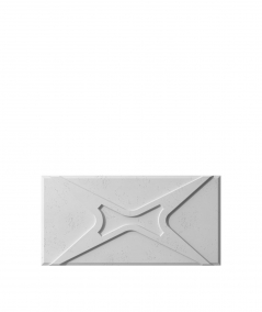 VT - PB17 (S96 dark gray) MODULE X - 3D architectural concrete decor panel
