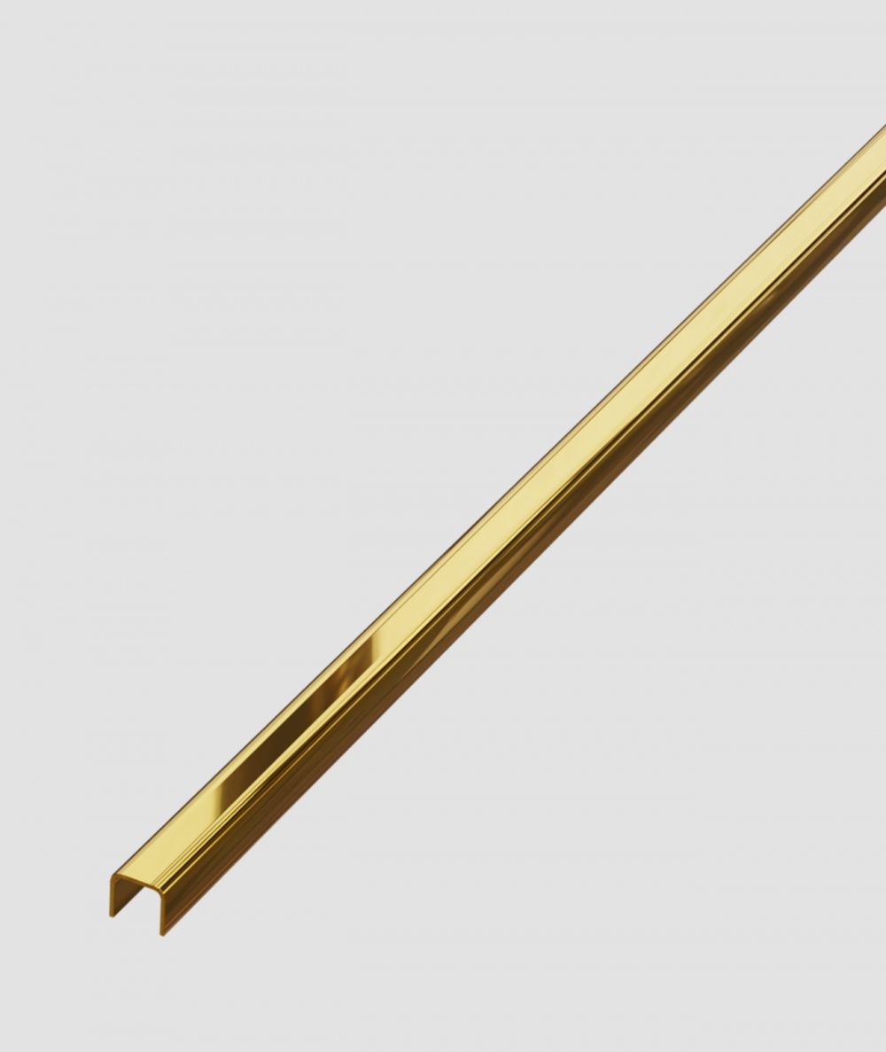 SM - (glossy gold) - steel decorative strip C