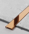 SM - (glossy copper) - steel decorative strip C