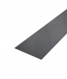 SM - (matte black) - steel decorative strip flat