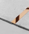 SM - (glossy copper) - steel decorative strip flat