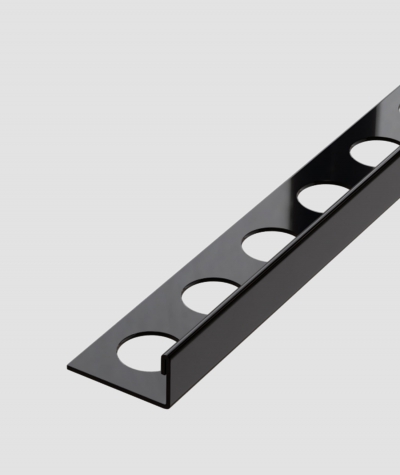 SM - (glossy black) - steel decorative strip J