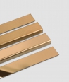 SM - (glossy copper) - steel decorative strip J