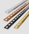 SM - (glossy gold) - steel decorative strip J