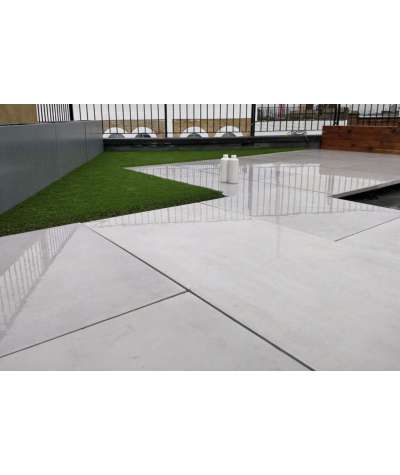 (B1 gray white) - concrete floor/terrace slab