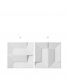 VT - PB26 (B1 gray white) Ori - 3D architectural concrete decor panel