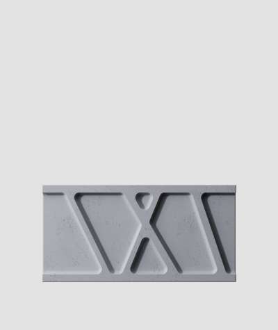 VT - PB24 (B8 anthracite) Module W - 3D architectural concrete decor panel