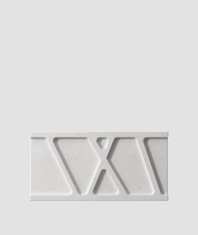 VT - PB24 (S51 ciemny szary - mysi) Moduł W- panel dekor 3D beton architektoniczny
