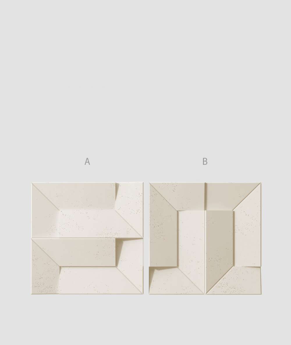 VT - PB26 (KS kość słoniowa) Ori - panel dekor 3D beton architektoniczny