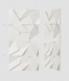 VT - PB06 (BS śnieżno biały) ORIGAMI - panel dekor 3D beton architektoniczny