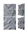 VT - PB06 (B8 antracyt) ORIGAMI - panel dekor 3D beton architektoniczny