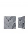 VT - PB06 (B8 anthracite) ORIGAMI - 3D architectural concrete decor panel