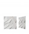 VT - PB06 (S95 light gray - dove) ORIGAMI - 3D architectural concrete decor panel