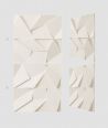 VT - PB06 (B0 white) ORIGAMI - 3D architectural concrete decor panel