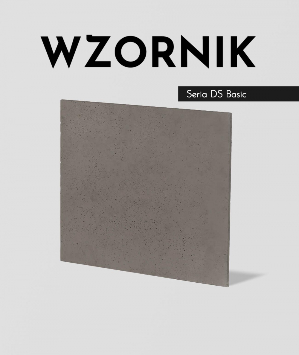 Wzornik DS - (brązowy, średnia porowatość) - płyta beton architektoniczny ultralekka