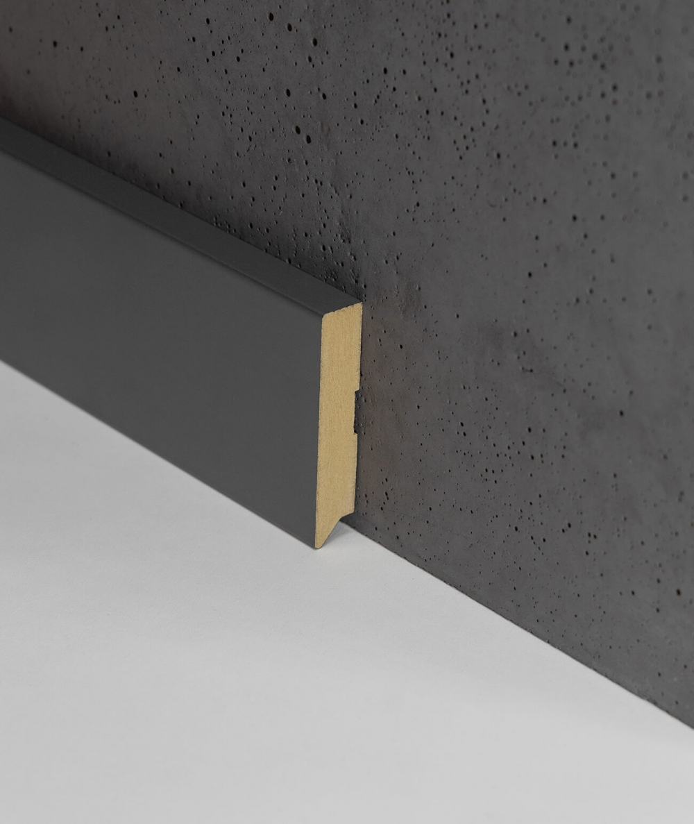 hidden skirting board LINUS - minimalist solution of floor moldings