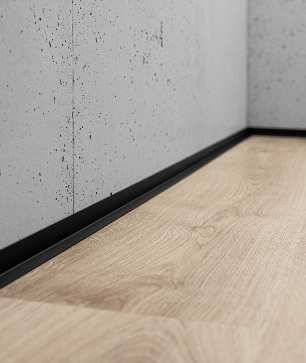 Absolute Rush - Recessed skirting board system