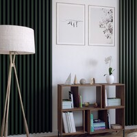 Lamele drewniane na ścianę to bardzo modne rozwiązanie w dzisiejszych czasach. Ich zastosowanie i szeroki wybór rozmiarów i kolorów nie zna granic.Przedstawiamy Wam lamele w kolorze zieleni, które idealnie pasują do ciemnego drewna ♥️---Więcej inspiracji znajdziecie w zakładce ARANŻACJE na weneve.com 💎⁠#lamele #drewniane #drewno #wood #panele3d #panelescienne #wooden #poland #design #woodworking #instagood #inspiracje #woodwork #domoweinspiracje⁠ #Home #InteriorDesign #Decor #HomeDecor #wystrojwnetrz #wystrójwnętrz #interiordesign #weneveSKLEP: https://weneve.com/pl/lamele-drewniane/5076-ld-lamele-butelkowa-zielen-lamel-scienny-i-sufitowy-3d.html